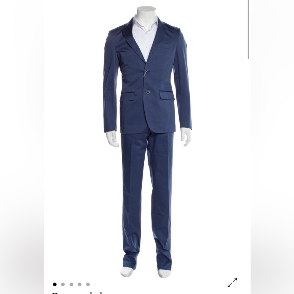 New Bramerini Men's Blue Suit